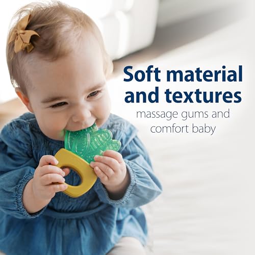 Dr. Brown's AquaCool Water-Filled Teether, House Plants, 3m+, 2-Pack