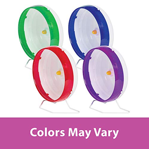 Kaytee Silent Spinner Wheel For Pet Mice and Dwarf Hamsters, Mini 4.5 Inch - size: Mini 4.5"