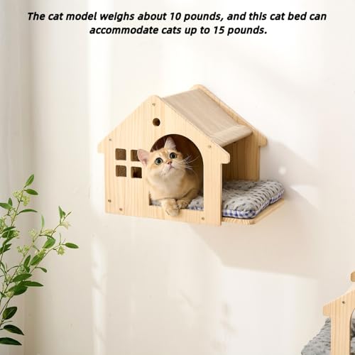 SHENGOCASE Wall Mounted Cat Furniture Set - size: C