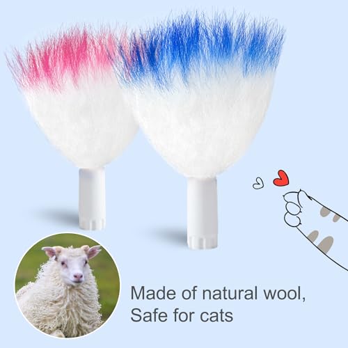 ORSDA 12 Pcs Feathers Replacement Accessories, ONLY Fits T60/ T62
