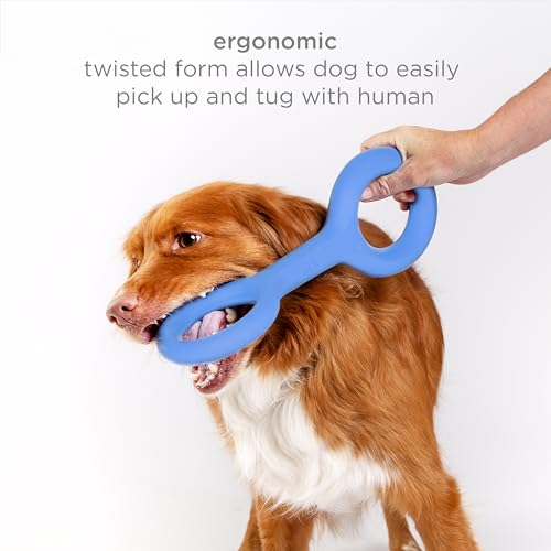 Ubbi Tuggle Dog Toy, Blue - size: One Size, style: Tug Toy, Blue