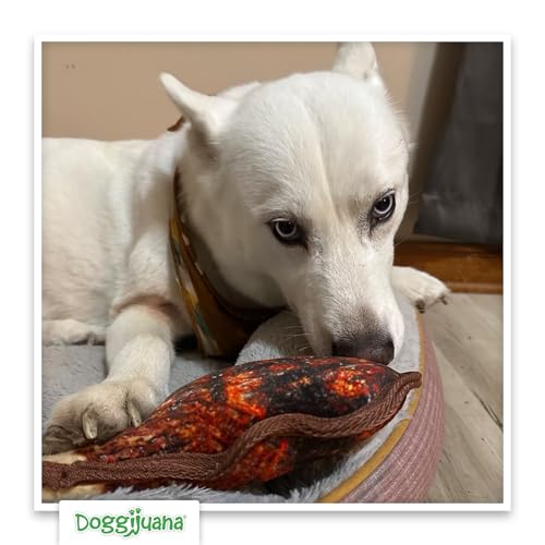 Doggijuana Tomahawk Steak & Grilled Kebab Dog Toy Bundle | 2 Pack, Squeaky - style: Tomahawk Steak & Grilled Kebab