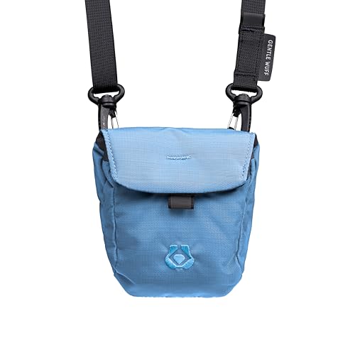 Snack Sack – Magnetic Quick-Access Treat Pouch with Wipeable Liner & Strap Attachment for Training, Walks & Rewards (Coast) - color: Coast