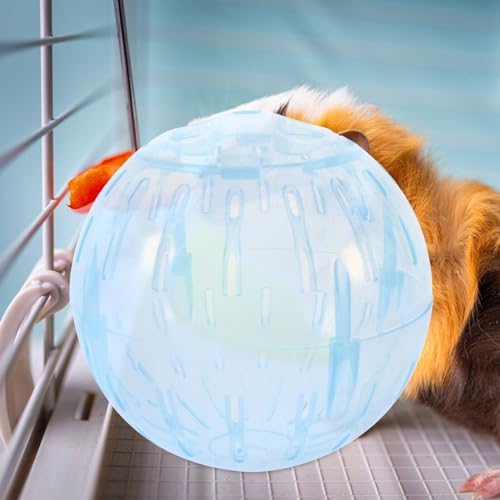 2pcs Small Pet Running Ball Hamster Ball Hamster 10 Inch Guinea Pig Exercise Small Animal Running Guinea Toys Exercise Speedboat Mute - size: 2pcs