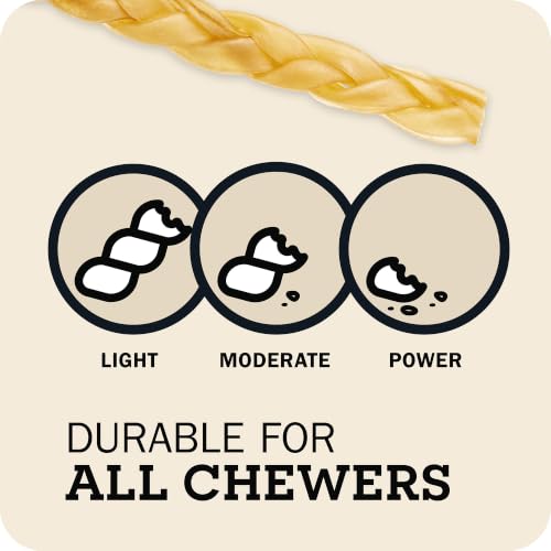 Redbarn Pet Products Collagen Braid Small 3-Count Beef Collagen Chews for Dogs - Joint Health Support with Collagen Peptides, Alternative to Traditional Rawhide - size: 1 Ounce (Pack of 3)