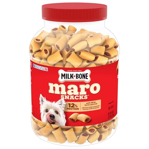 Milk-Bone MaroSnacks Small Dog Treats with Real Bone Marrow, 40 Oz. - size: 40 Ounce (Pack of 1)