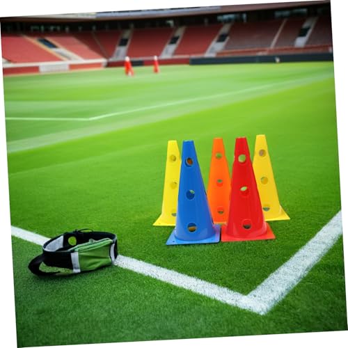 VANZACK 5pcs Agility Training Cones Soccer Cones Football Flexibility Drills Hollow Sports Training