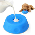 Slow Feeder Dog Lick Sphere Bowl, Non-Slip Lick Toy for Liquid Treat
