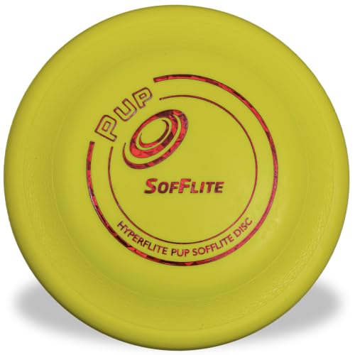 Hyperflite Pup SofFlite Soft Dog Flying Disc, 2 Pack, Small Dogs