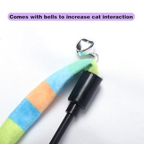 Cat Wand Toys Interactive Kitten Toys-3 Packs - size: 3 PCS