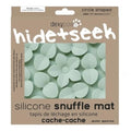 Enrichment Snuffle Mat: Sage Green Circle - Textured Dog Feeding Pad, Food Grade Silicone, Spread Food & Treats, Pet Soothing, Suction Back - style: Sage Green Circle