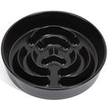 Ceramic Slow Feeder Dog Bowls 0.6 Cups for Small Fast Eaters,White - color: Black, size: S - 0.6 Cups