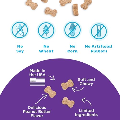 Outward Hound Nina Ottosson Puzzle Bitez Dog Treats, Peanut Butter, 7.5 oz - size: 4.69 Pound (Pack of 1), style: Peanut Butter