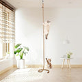 Cat Climbing Rope with Hook, Natural Jute Ropes for Ceiling & Wall Mounted