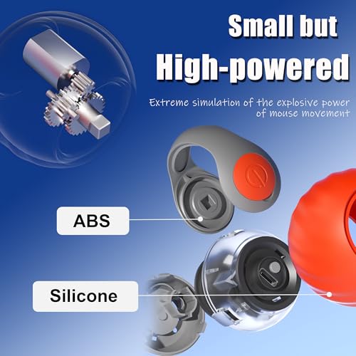 1pc Interactive Automatic Remote Control Cat Mice Car Toy and 1pc Smart Electric Moving Speedy Cat Ball Toy with Feather Tail, Suitable for Dogs, Keep Busy, Stimulating, Rechargeable (Blue) - color: blue