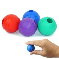 Balls for Aggressive Chewers - Small Dogs and Puppies - 1.5 Inch - 4 Pack - Indestructible Rubber Dog Chew Toys Bulk for Miniature Toy Breeds - size: Mini