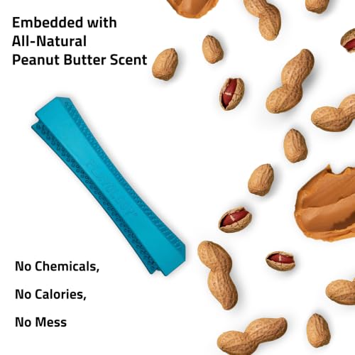 Playology Dental Chew Stick Toy for Senior Dogs- Jumbo, Peanut Butter Scent - size: Jumbo Chew Stick, style: Peanut Butter