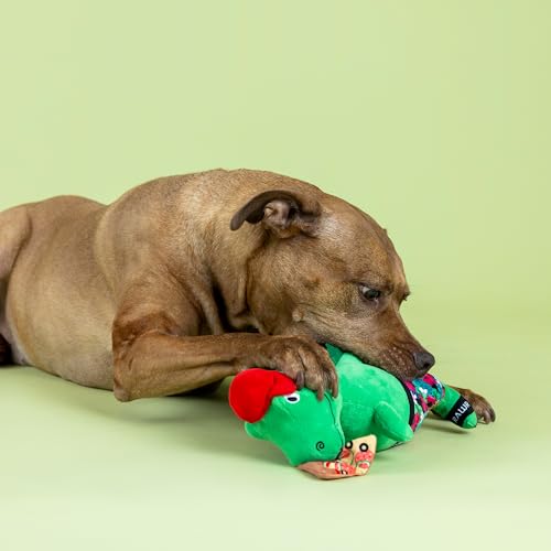 Fringe Studio Pizzasaurus REX Plush Dog Toy, Pet Shop Collection (314431) - color: Pizzasaurus