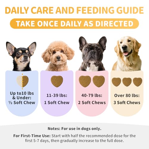 Advanced Calming Chews for Dogs-Brain & Composure Support - size: 135Ct Salmon