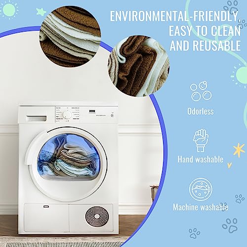 Pet Snuffle Ball, Puzzle Sniffing Interactive Dog Ball for Blind Dogs Training Stress Relief Dog Enrichment Toys Treat Machine Washable (Milk Tea Brown, 10cm) - color: Milk tea brown, size: 10cm