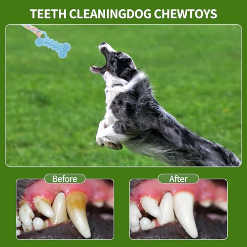 6 PCS Puppy Chew Toys for Teething Small Breed, Puppy Teething Ring, Soft Rubber Durable Dog Teething Toys, Rope Dog Toys, Funny Interactive Toy, Puppy Toys for Small Puppies, Dog Toys Set (Style 4) - color: Style 4