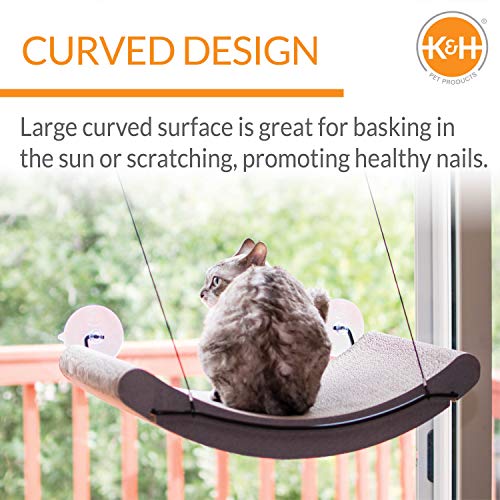 K&H Cat Window Perch, EZ Mount Window Cat Scratcher Kitty Sill Cradle - style: Kitty Sill Cradle