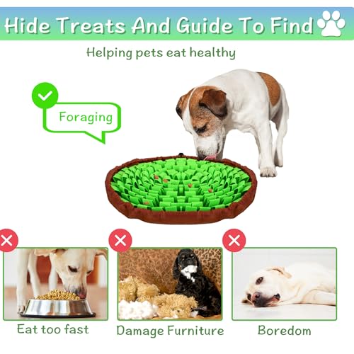 Snuffle Mat for Dogs, 2 PCE Dog Snuffle Mat