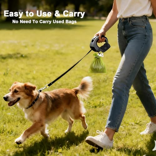 Dog Poop Bag Dispenser Holder Soft Waste Bags Roll Holders Leash Clip Pink - color: 1PC Pink, size: 1 Count (Pack of 1)
