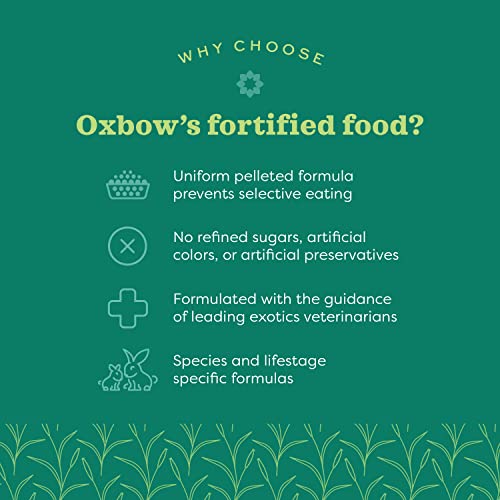 Oxbow Essentials Adult Rabbit Food, Timothy Hay Rabbit Pellets, USA, 25 lb - size: 25 Pound (Pack of 1)
