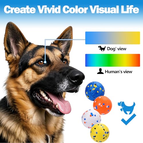Mity rain 4PCS Floating Dog Toys –E-TPU Water Pool Fetching Toy