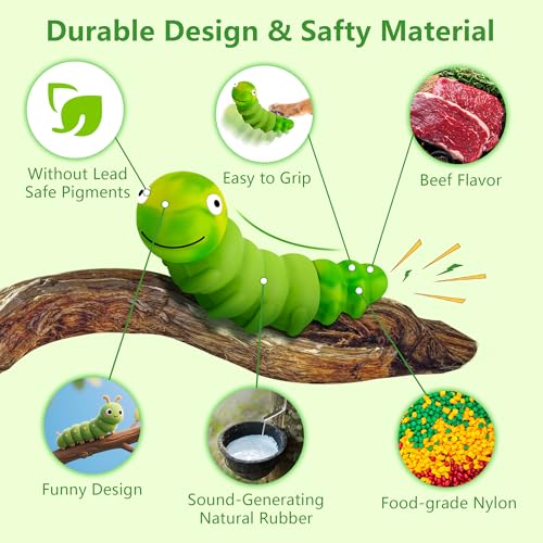 Indestructible Dog Toys for Aggressive Chewers, Tough Toy - color: Green