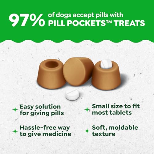 Greenies Pill Pockets Small Dog Treats, Chicken Flavor, 3.2 oz - size: 30 Count (Pack of 1)