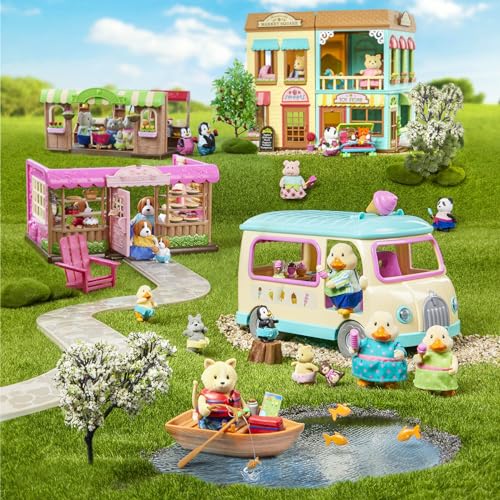 Li'l Woodzeez Scoops Ice Cream Truck with Lights & Sounds, 27-Piece, Trucks - style: Ice Cream Truck