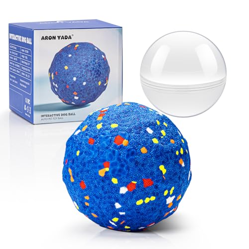 Smart Interactive Dog Toys Self Moving Ball for Aggressive Chewers