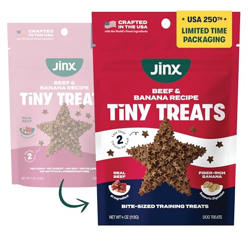 Jinx Dog Training Treats, Bite-Sized Training Treats for Dogs, Beef, 4oz - size: 4 Ounce (Pack of 1)