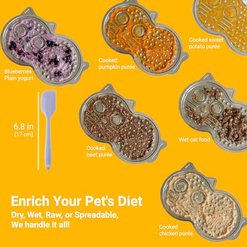 Stainless Steel Lick Mat for Dogs & Cats, XL Suction Licking Mat
