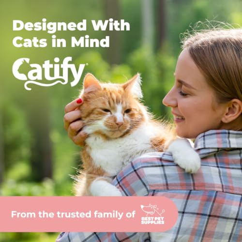 Best Pet Supplies Catify L-Shaped Cardboard Cat Scratcher - H: 19" - color: L-Shape - H: 19"