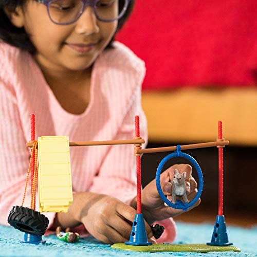 Schleich Farm World - 20Pc Puppy Agility Training Playset - Kids 3+ | 42536 - style: Current Box Style