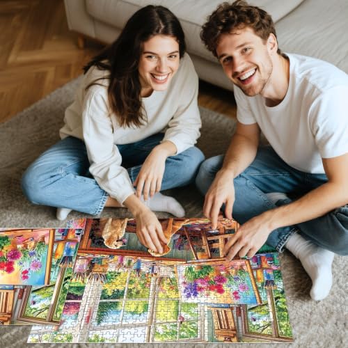 500 Piece Puzzles for Adults, Charming Art Studio Jigsaw Puzzles 500 Pieces - color: Art Studio