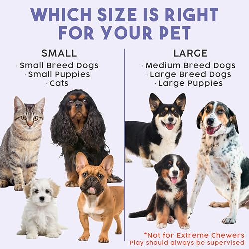 Flying Saucer - Silicone Dog Treat Puzzle, Lick Mat and Slow Feeder (Large) - size: Large