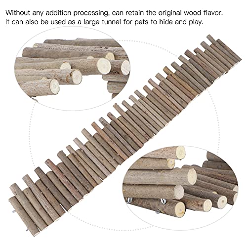 Small Animal Wooden Fence Flexible 30cm Bendable Barrier