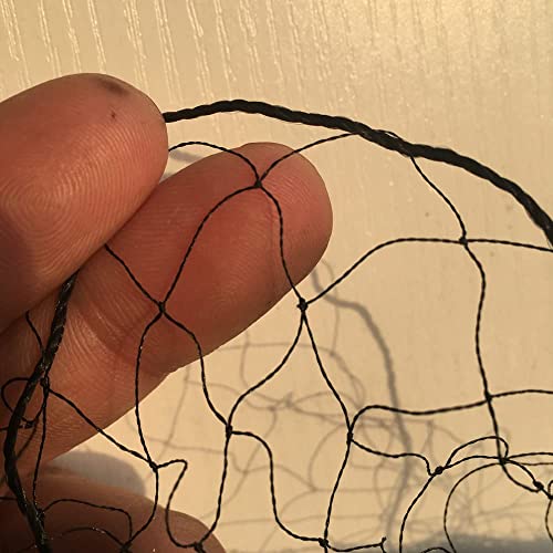 Mist Net Deep Pockets Nylon 110/2D 15mm Mesh Size Bird Netting,Invisible Net,Anti Wind System,Airport Bird Prevention (10x10 ft) - size: 10x10 ft