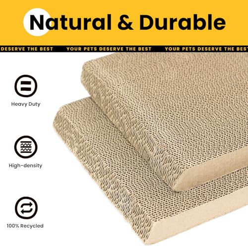 Conlun Vertical Cat Scratcher | 2 Pack Scratching Pads | Small - size: 2 Pack-Small for Kittens under 10LBS