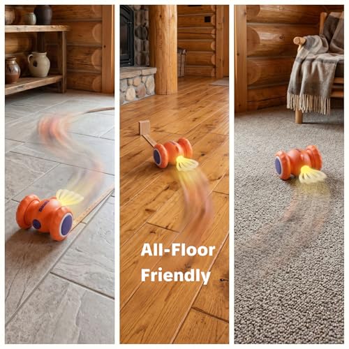 Interactive Cat Toys, Puppy Dog Toys - color: Orange