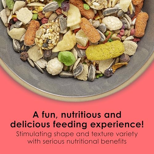 Kaytee Fiesta Conure Bird Food, Nutritious Fun Blend, 4.5 Pounds