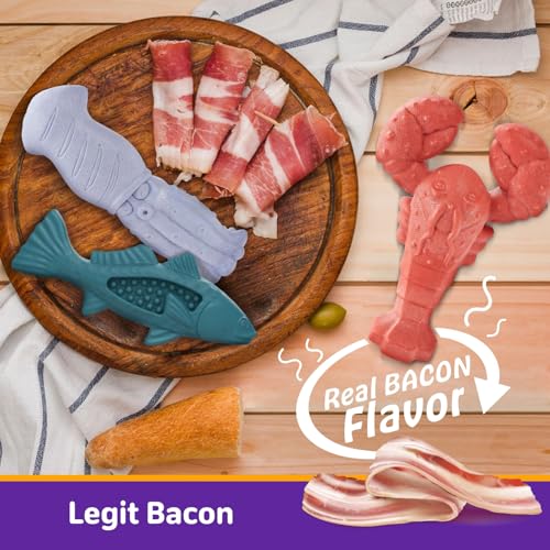Kimee Tough Dog Toys for Aggressive Chewers, Indestructible Dog Chew Toys - color: Multi color