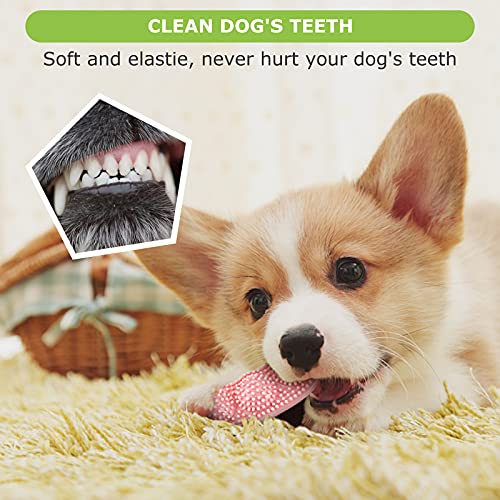 Dog Chew Toys for Puppy Teething, 3Pack 2-8 Months Puppies Teething Toys Soft & Durable Puppy Toys for Cleaning Teeth and Protects Oral Health Both Small Dogs & Medium Dog Suitable (3 Pack) - color: 3 PACK