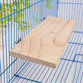 Litewoo Parrot Bird Wood Perch Platform Large Stand Shelf for Budgie, 1PC - size: 1PC