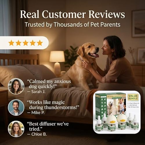 8-in-1 Dog Calming Diffuser Kit, 2 Plug-Ins & 6 Refills, 180-Day Supply - color: 8 packs - Duck Diffuser
