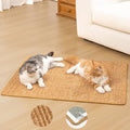 Conlun Cat Scratching Pad, 27.5x35.4in Sisal Mat Couch Protector - color: Brown, size: 1 Pack-XL (35.4'' X 27.5")